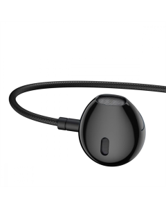Наушники с микрофоном Baseus Encok H19 Wired Черные (Black) HH!