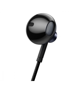 Навушники з мікрофоном Baseus Encok H19 Wired Чорні (Black)