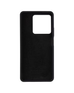 Чехол накладка для Xiaomi Redmi Note 13 5G WAVE Silicone Cover Чёрный (Black)