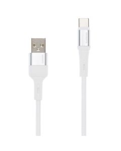 USB-кабель Glasscove Braid 3A Type-C 1м Белый (White)