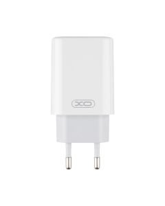 Зарядное устройство XO L85D QC 18W 3A + кабель Lightning Белый (White)