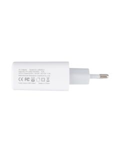Зарядное устройство XO L85D QC 18W 3A + кабель Lightning Белый (White)