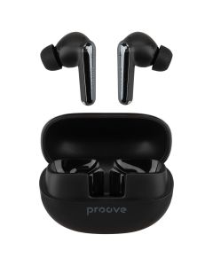Беспроводные вкладыши Proove Blitz TWS с активным шумоподавлением, черного цвета.
