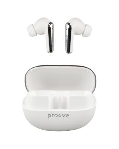 Бездротові навушники вкладиші Proove Blitz TWS with ANC Білі (White)