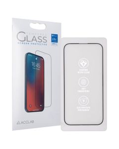 Захисне скло для iPhone 15 Pro ACCLAB Full Чорне (Black)