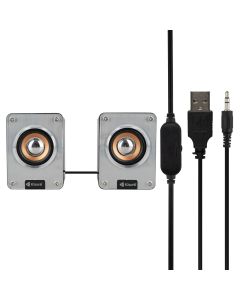 Колонки мультимедійні Kisonli K200 Чорні (Silver Black)