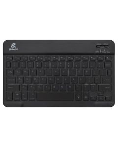 Клавіатура бездротова Jeqang JB-332 Backlight Чорна (Black)