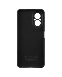 Чехол накладка для Realme C67 WAVE Цветной чехол Черный (Black)