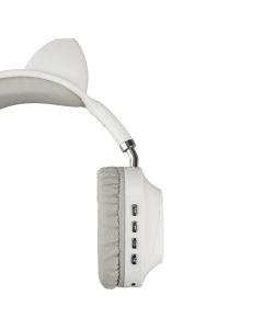 Бездротові повнорозмірні навушники Hoco ESD13 Skill Сat Білі (White)