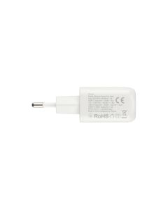 Зарядное устройство Proove Silicone Power Plus 30W (1USB-C + 1USB) Белый (White)