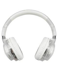 Бездротові повнорозмірні навушники Proove Crystal Galaxy Білі (Transparent White)