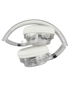 Бездротові повнорозмірні навушники Proove Crystal Galaxy Білі (Transparent White)