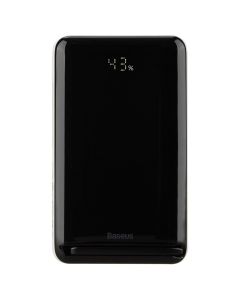 PowerBank 10000 мАг Baseus Магнітний Держатель Беспроводной 20W Белый (Белый)