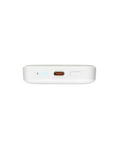PowerBank 10000 мАг Baseus Magnetic Mini Wireless 20W Белый (White)