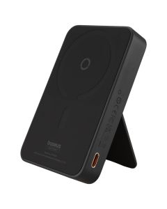 PowerBank 5000 mAh Baseus MagPro Magnetic Bracket Wireless 20W Чорний (Black)