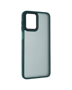 Чехол-накладка для Motorola G14 TPU+PCLyon Forsted Зеленый (Зеленый)