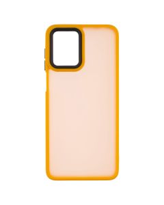 Чехол-накладка для Motorola G14 TPU+PCLyon Forsted Оранжевый (Orange)