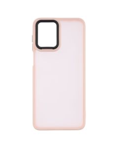 Чехол накладка для Motorola G14 TPU+PCLyon Frosted Розовый (Pink)