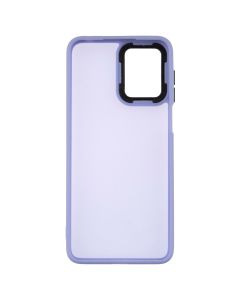 Чохол накладка для Motorola G14 TPU+PCLyon Forsted Фіолетова (Lilac)