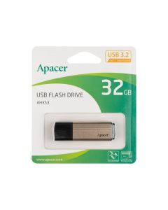 USB Флеш 32Gb Apacer AH353 Gen1 (USB 3.1) Золота (Gold)