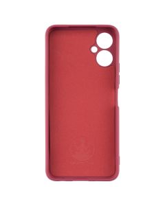 Чохол накладка для TECNO Spark 9 Pro Soft Case Червона (Marsala)
