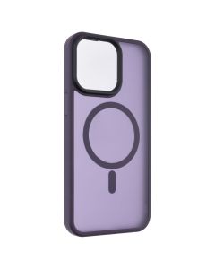 Чохол накладка для iPhone 15 Pro Max WAVE Matte Insane MagSafe Фіолетова (Deep Purple)