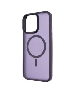 Чохол накладка для iPhone 15 Pro Max WAVE Matte Insane MagSafe Фіолетова (Deep Purple)