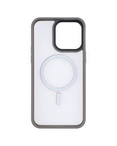 Чохол накладка для iPhone 15 Pro Max WAVE Matte Insane MagSafe Сіра (Grey)