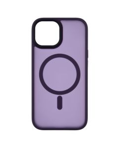 Чохол накладка для iPhone 15 WAVE Matte Insane MagSafe Фіолетова (Deep Purple)