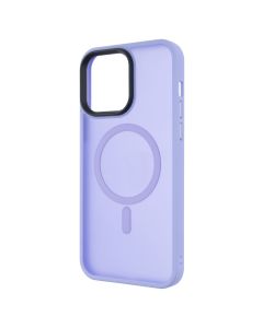 Чохол накладка для iPhone 14 Pro Max WAVE Matte Insane MagSafe Фіолетова (Light Purple)