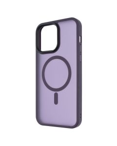 Чохол накладка для iPhone 14 Pro Max WAVE Matte Insane MagSafe Фіолетова (Deep Purple)