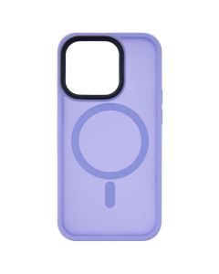 Чохол накладка для iPhone 14 Pro WAVE Matte Insane MagSafe Фіолетова (Light Purple)