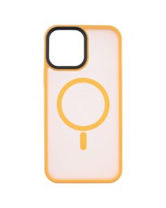 Чохол накладка для iPhone 13 Pro Max WAVE Matte Insane MagSafe Помаранчева (Orange)
