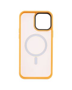 Чохол накладка для iPhone 13 Pro Max WAVE Matte Insane MagSafe Помаранчева (Orange)