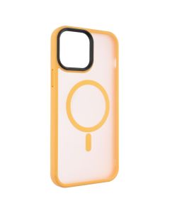 Чохол накладка для iPhone 13 Pro Max WAVE Matte Insane MagSafe Помаранчева (Orange)