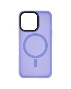 Чохол накладка для iPhone 13 Pro WAVE Matte Insane MagSafe Фіолетова (Lite Purple)
