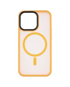 Чохол накладка для iPhone 13 Pro WAVE Matte Insane MagSafe Помаранчева (Orange)