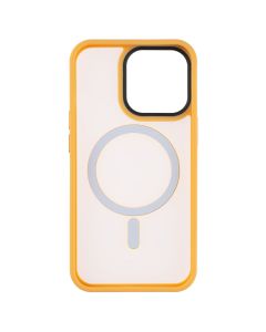 Чохол накладка для iPhone 13 Pro WAVE Matte Insane MagSafe Помаранчева (Orange)