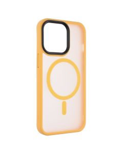 Чохол накладка для iPhone 13 Pro WAVE Matte Insane MagSafe Помаранчева (Orange)