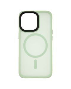Чохол накладка для iPhone 13 Pro WAVE Matte Insane MagSafe Зелена (Mint)