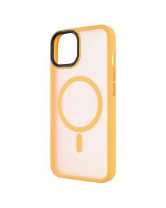 Чохол накладка для iPhone 13 WAVE Matte Insane MagSafe Помаранчева (Orange)