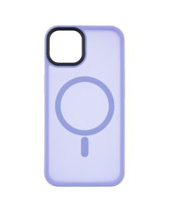 Чохол накладка для iPhone 13 WAVE Matte Insane MagSafe Фіолетова (Light Purple)