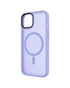 Чохол накладка для iPhone 13 WAVE Matte Insane MagSafe Фіолетова (Light Purple)