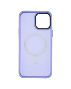 Чохол накладка для iPhone 12 Pro Max WAVE Matte Insane MagSafe Фіолетова (Light Purple)