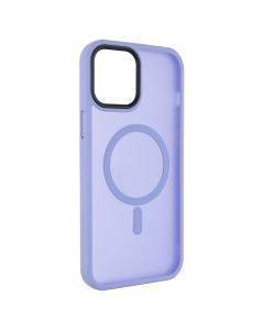 Чохол накладка для iPhone 12 Pro Max WAVE Matte Insane MagSafe Фіолетова (Light Purple)