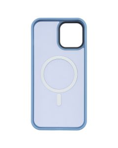 Чохол накладка для iPhone 12 Pro Max WAVE Matte Insane MagSafe Синя (Sierra Blue)