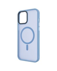Чохол накладка для iPhone 12 Pro Max WAVE Matte Insane MagSafe Синя (Sierra Blue)