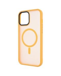 Чохол накладка для iPhone 12 Pro Max WAVE Matte Insane MagSafe Помаранчева (Orange)