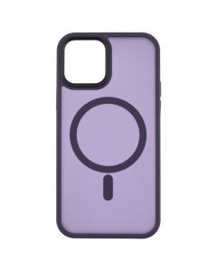 Чохол накладка для iPhone 12/12 Pro WAVE Matte Insane MagSafe Фіолетова (Deep Purple)