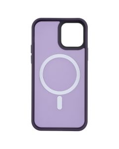 Чохол накладка для iPhone 12/12 Pro WAVE Matte Insane MagSafe Фіолетова (Deep Purple)